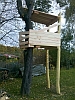 Privat-Baumhaus aus Robinie-Douglasie
						mit Spezial schwedischer Baumklammer, die den Stamm nicht verletzt in Berlin Pankow